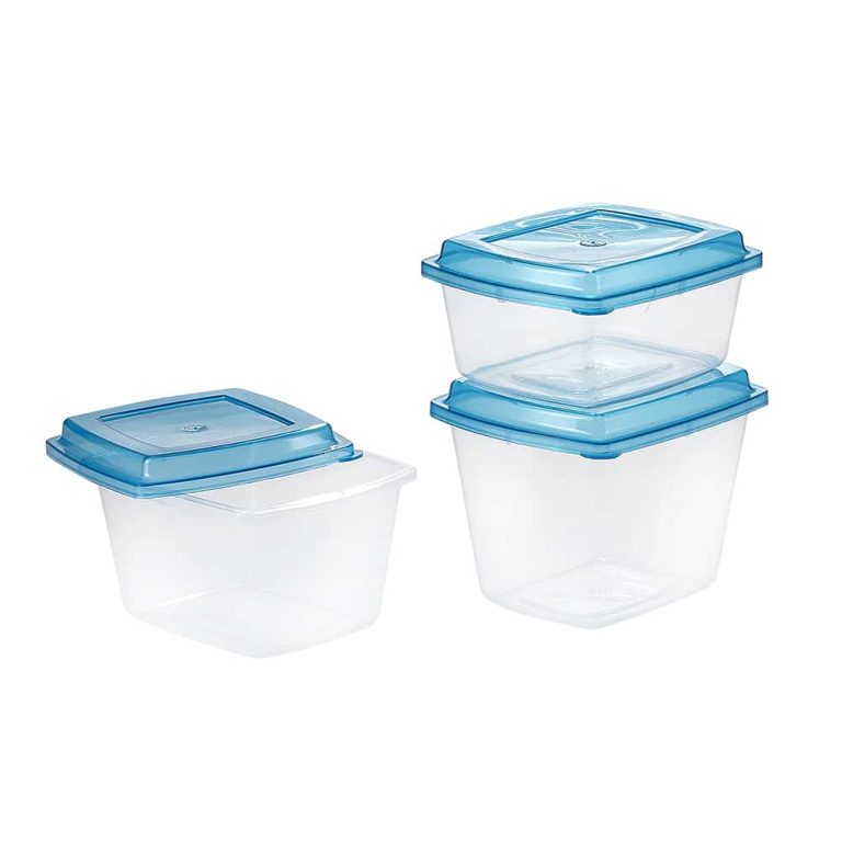 Recipientes Rectangulares x 3 ( 11oz, 14 oz, 16 oz)